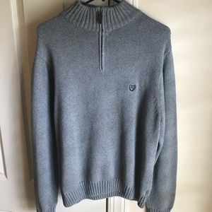 Chaps Cardigan 1/4 Zip Sweater
